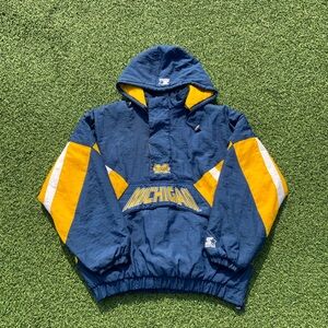 Vintage Michigan Wolverine’s Starters Jacket
